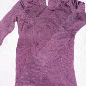 lululemon athletica Purple Long Sleeve